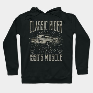 Classic 1950's Muscle Car Hoodie